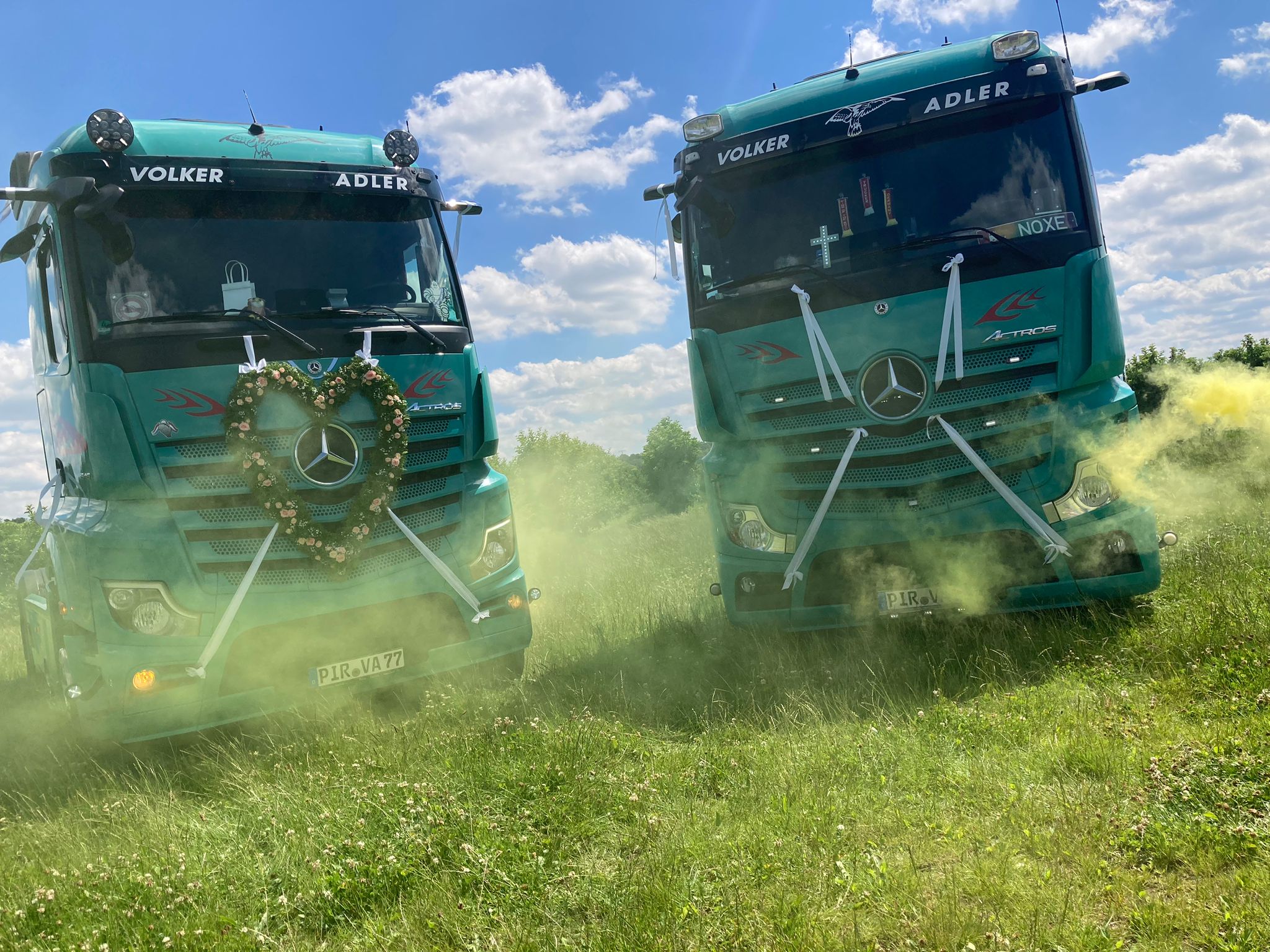 Sattelzüge der Flotte